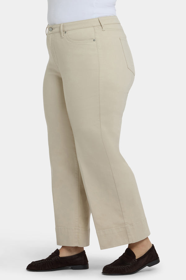 Nydj Teresa Wide Leg Ankle Jeans In Plus Size