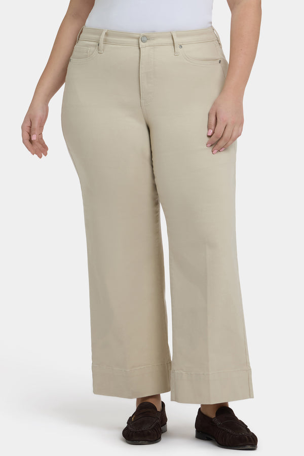 Nydj Teresa Wide Leg Ankle Jeans In Plus Size