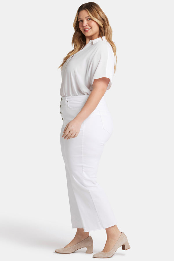 Nydj Teresa Wide Leg Ankle Jeans In Plus Size