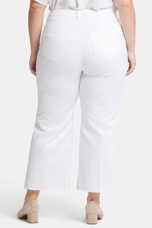 nydj Teresa Wide Leg Ankle Jeans In Plus Size