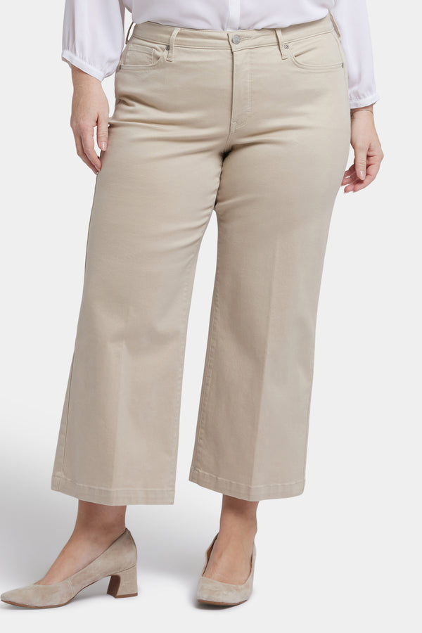 Nydj Teresa Wide Leg Ankle Jeans In Plus Size