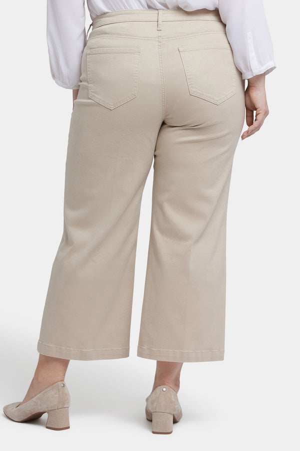 nydj Teresa Wide Leg Ankle Jeans In Plus Size