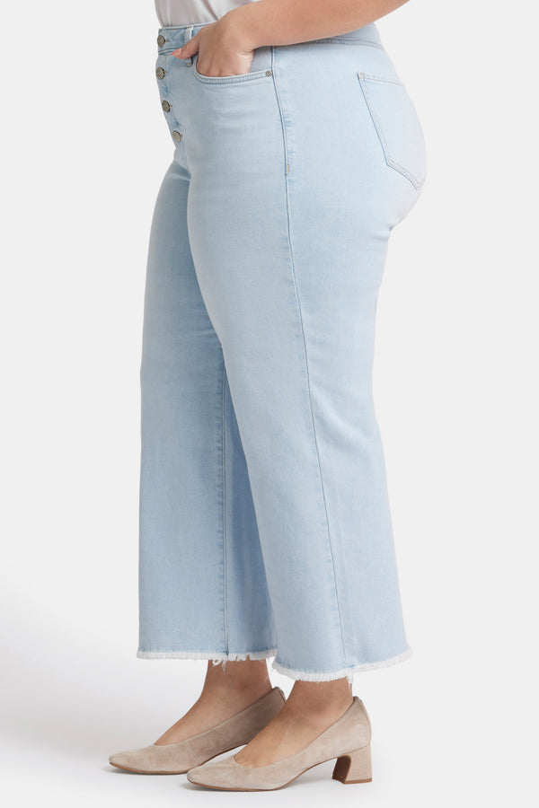 Nydj Teresa Wide Leg Ankle Jeans In Plus Size