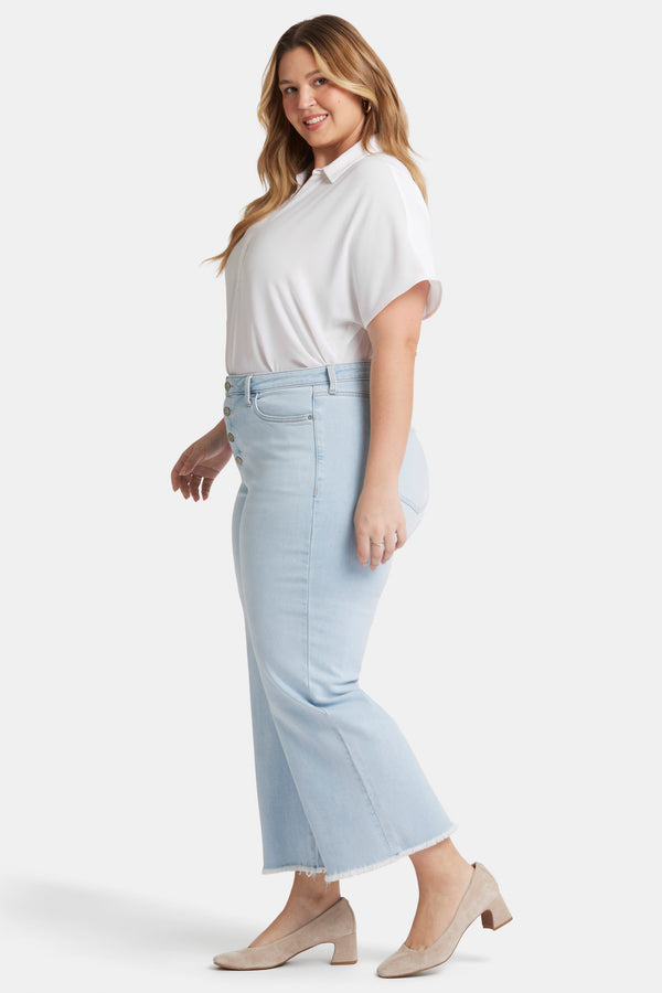 Nydj Teresa Wide Leg Ankle Jeans In Plus Size