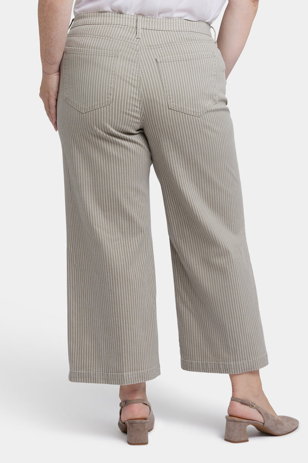 nydj Teresa Wide Leg Ankle Jeans In Plus Size