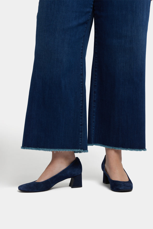 Nydj Teresa Wide Leg Ankle Jeans In Plus Size