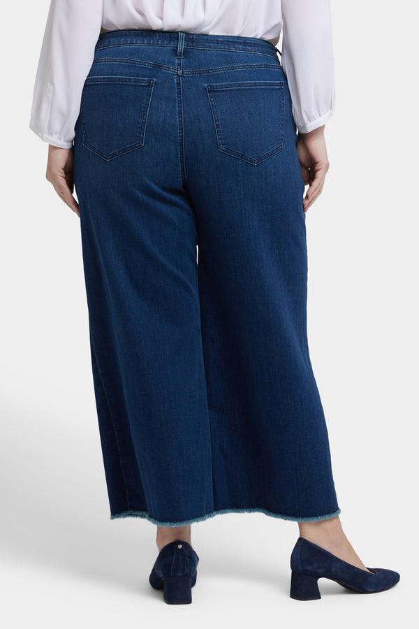 nydj Teresa Wide Leg Ankle Jeans In Plus Size