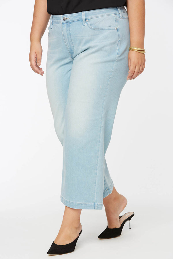 Nydj Teresa Wide Leg Ankle Jeans In Plus Size