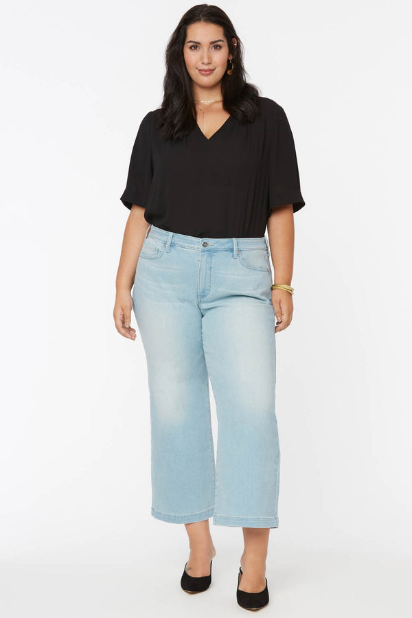 Nydj Teresa Wide Leg Ankle Jeans In Plus Size