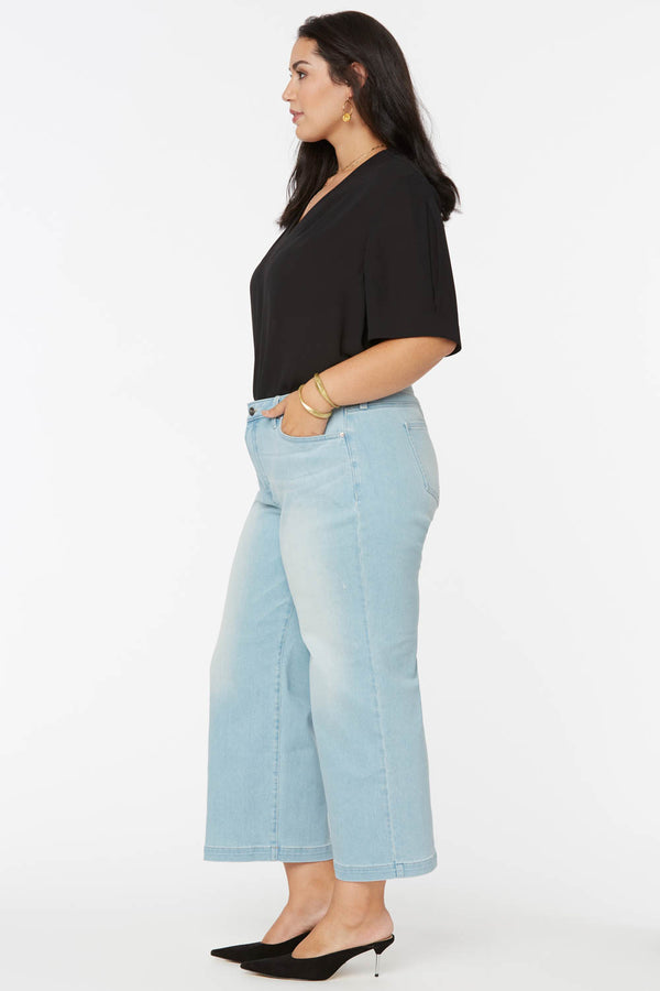 Nydj Teresa Wide Leg Ankle Jeans In Plus Size