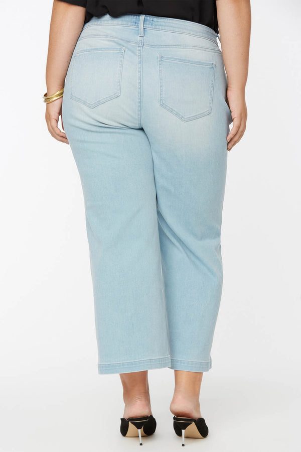 nydj Teresa Wide Leg Ankle Jeans in Plus Size