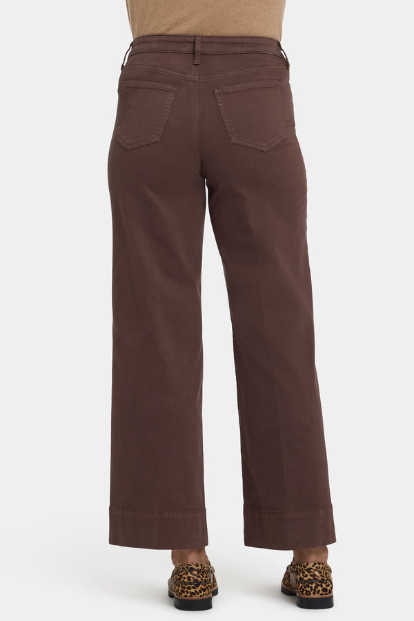 nydj Teresa Wide Leg Ankle Jeans