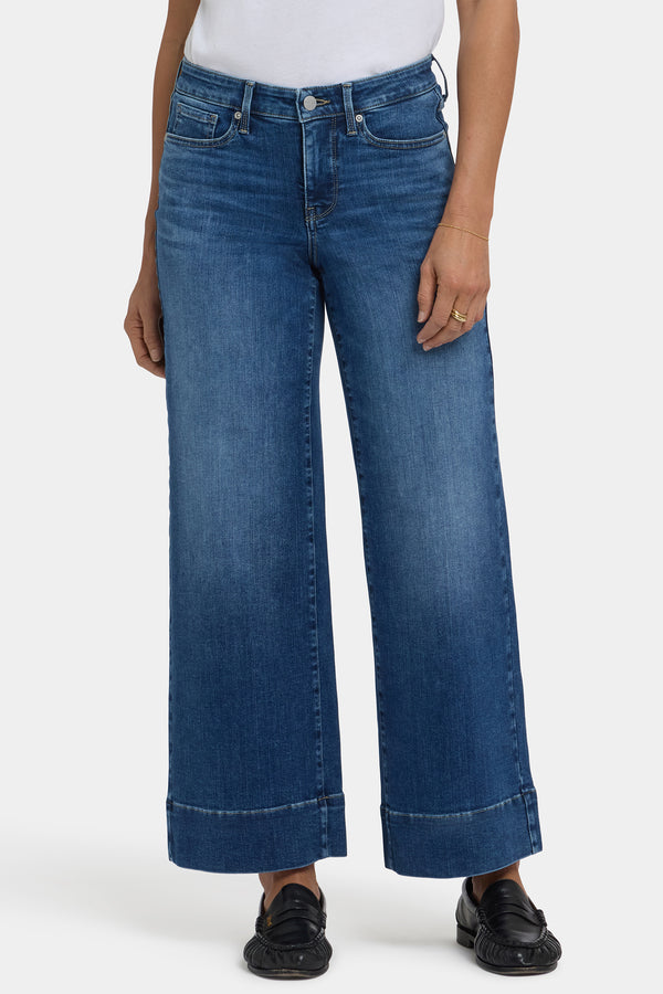 Nydj Teresa Wide Leg Ankle Jeans
