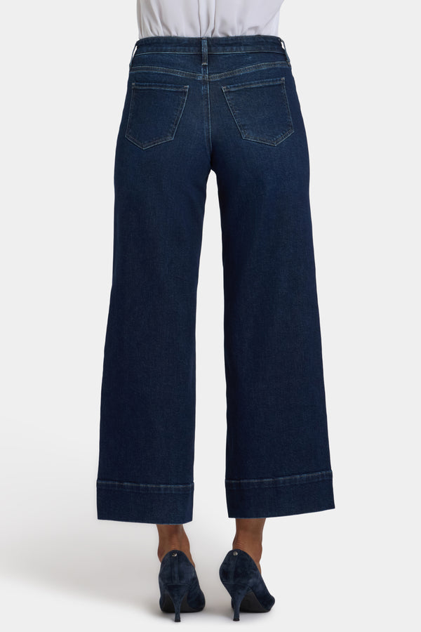 nydj Teresa Wide Leg Ankle Jeans