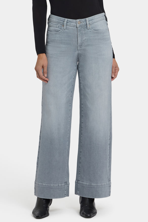 nydj Teresa Wide Leg Ankle Jeans