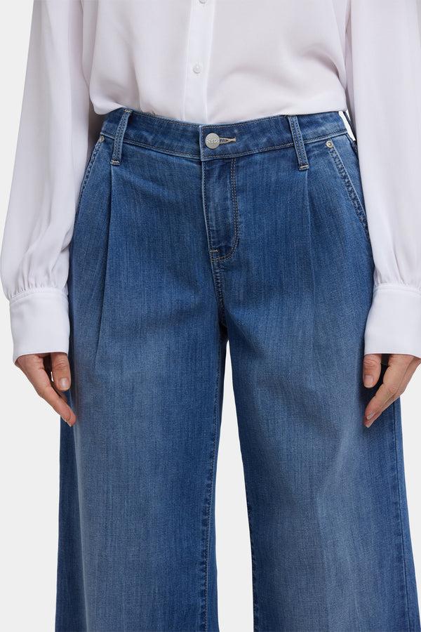 nydj Teresa Wide Leg Ankle Jeans