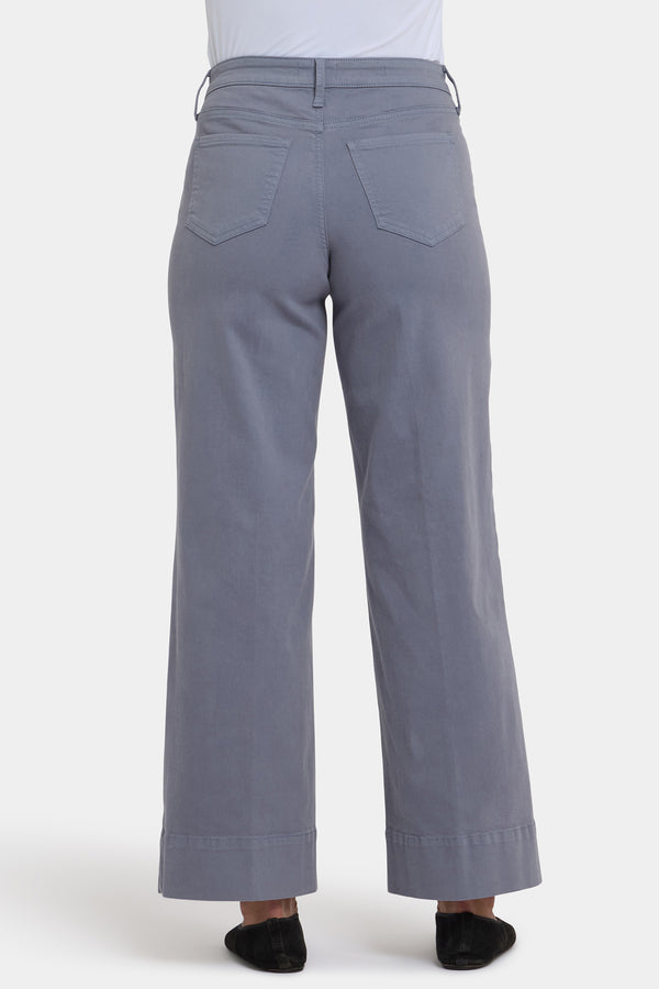 nydj Teresa Wide Leg Ankle Jeans