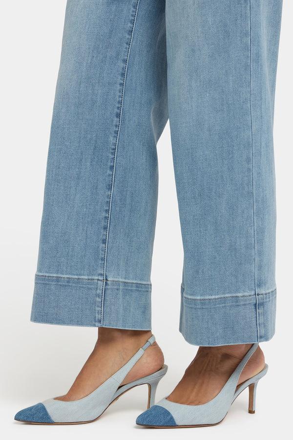 nydj Teresa Wide Leg Ankle Jeans