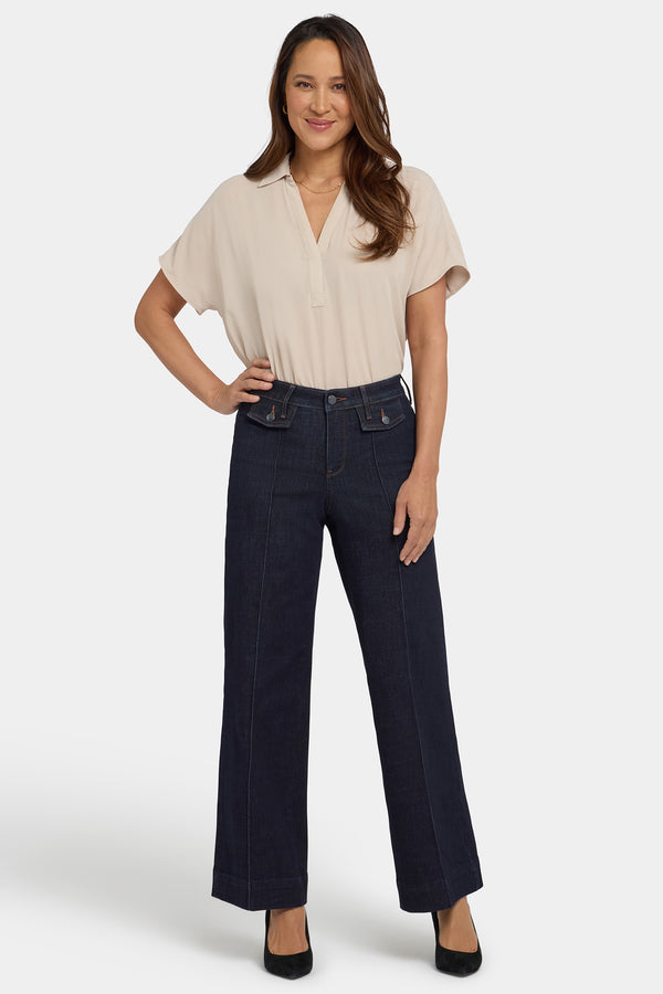 nydj Teresa Wide Leg Jeans
