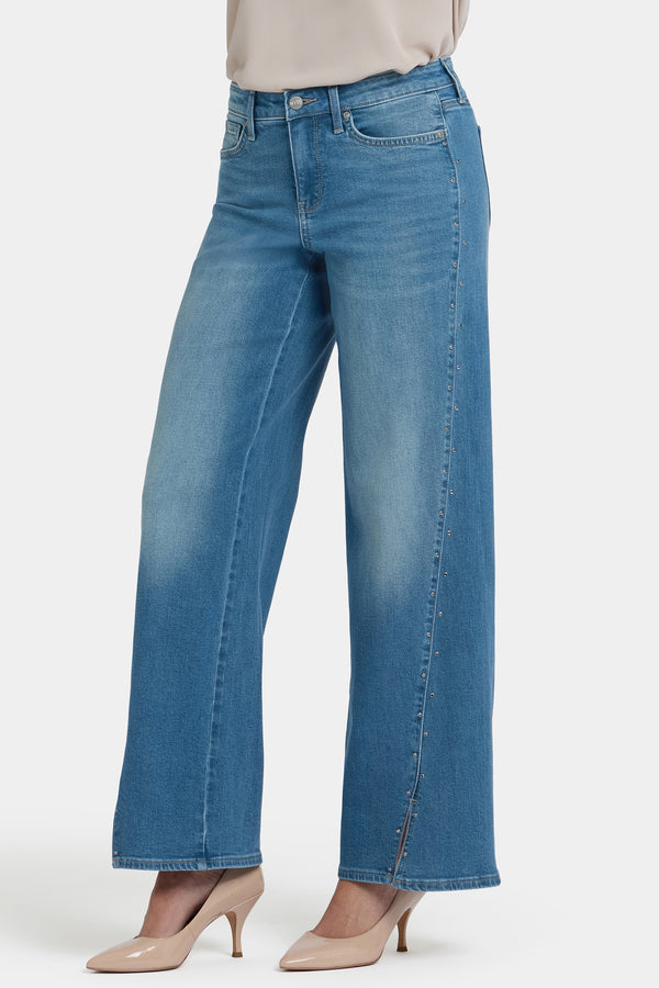 Nydj Teresa Wide Leg Jeans In Petite