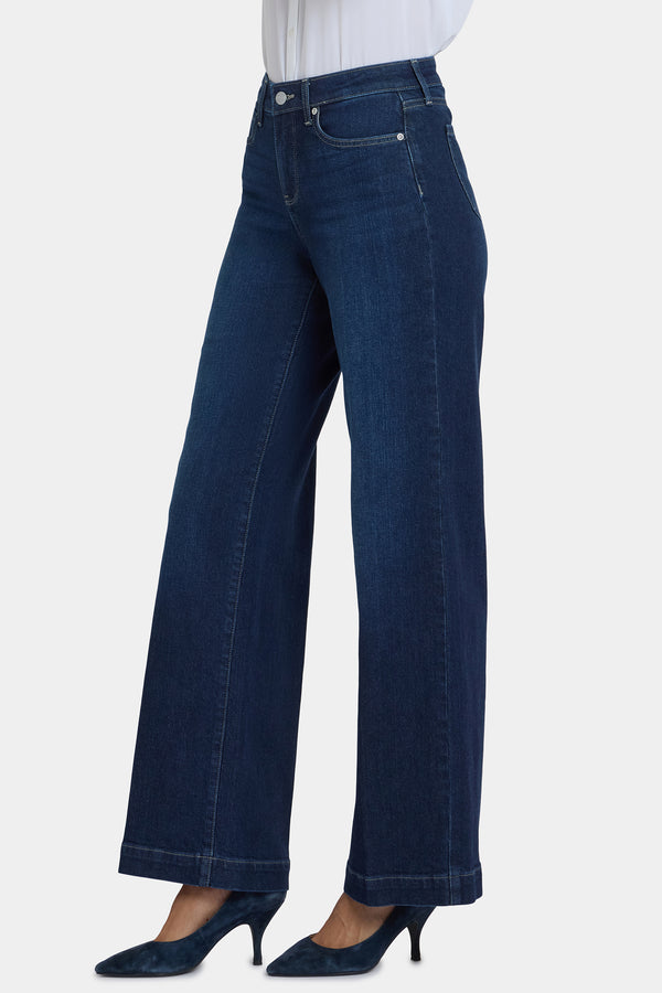 Nydj Teresa Wide Leg Jeans In Petite
