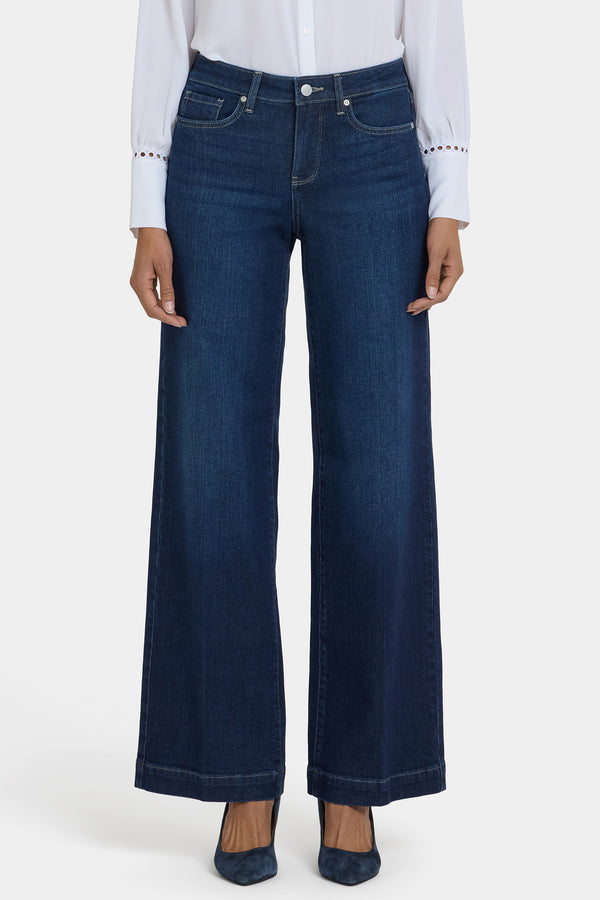 Nydj Teresa Wide Leg Jeans In Petite