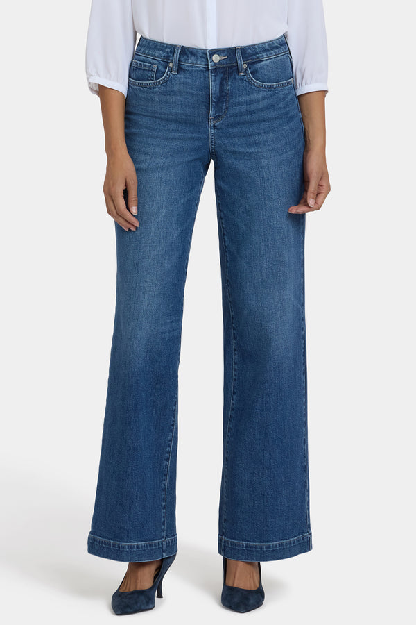 Nydj Teresa Wide Leg Jeans In Petite