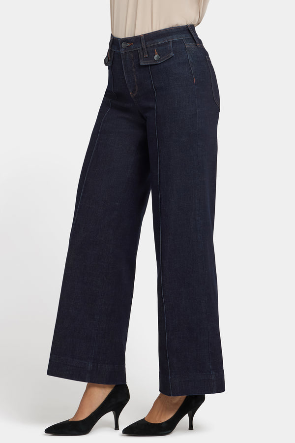 Nydj Teresa Wide Leg Jeans In Petite