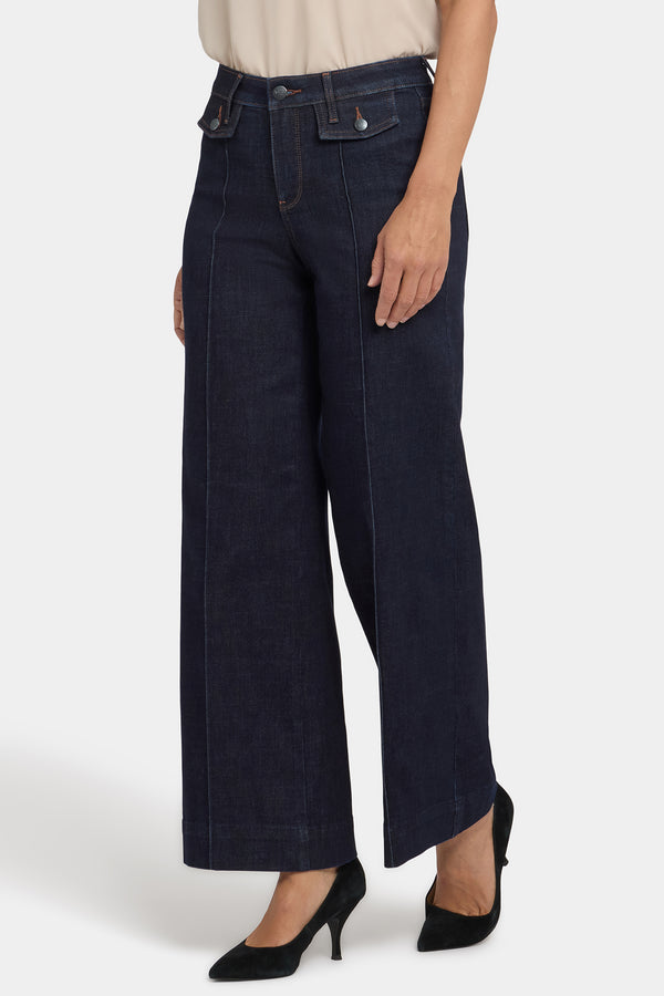 Nydj Teresa Wide Leg Jeans In Petite