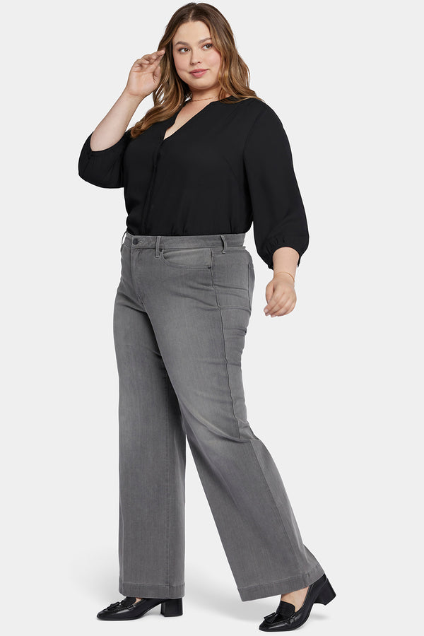 Nydj Teresa Wide Leg Jeans In Plus Size