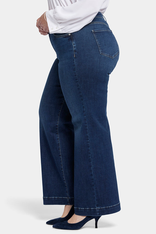 Nydj Teresa Wide Leg Jeans In Plus Size