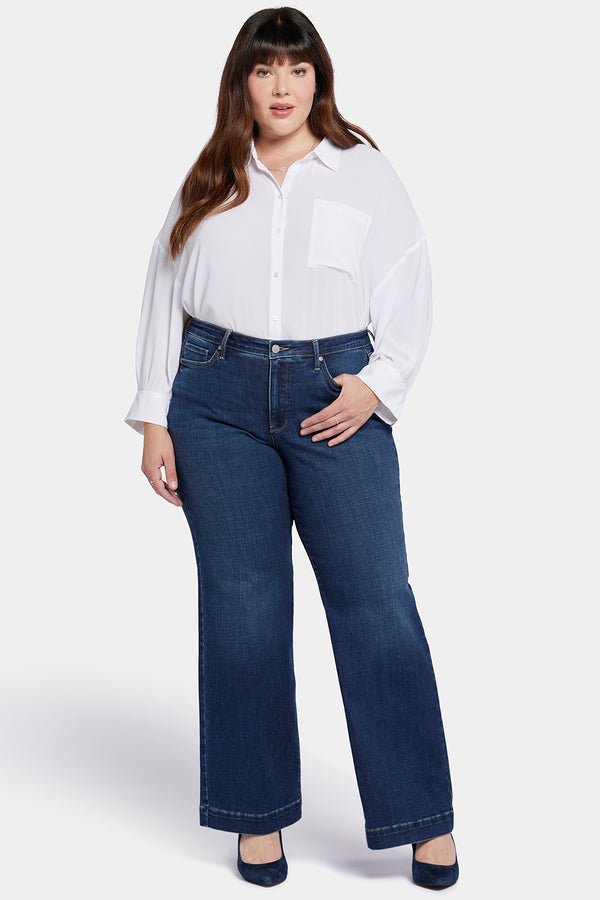 Nydj Teresa Wide Leg Jeans In Plus Size