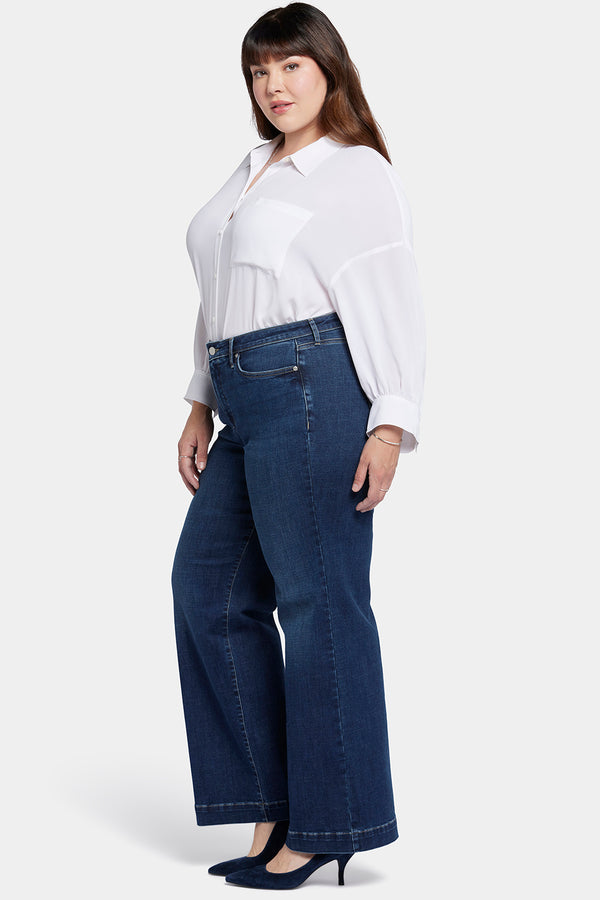 Nydj Teresa Wide Leg Jeans In Plus Size