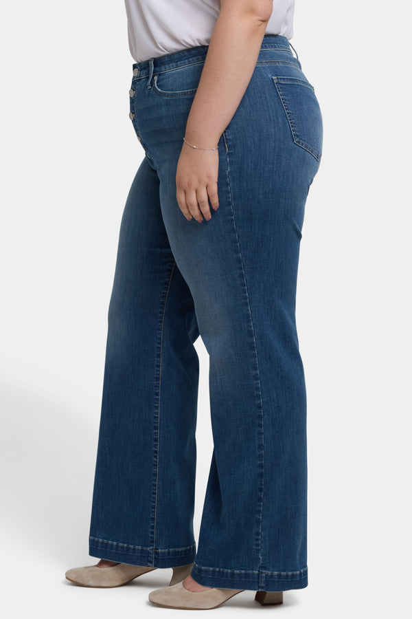 Nydj Teresa Wide Leg Jeans In Plus Size