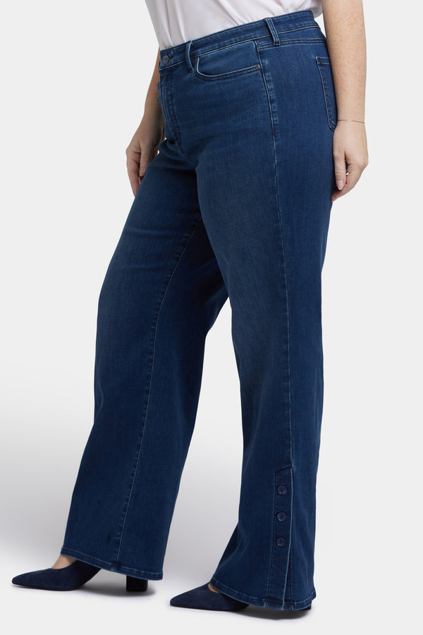 Nydj Teresa Wide Leg Jeans In Plus Size