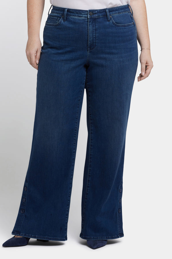 Nydj Teresa Wide Leg Jeans In Plus Size