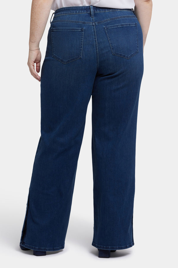 nydj Teresa Wide Leg Jeans In Plus Size