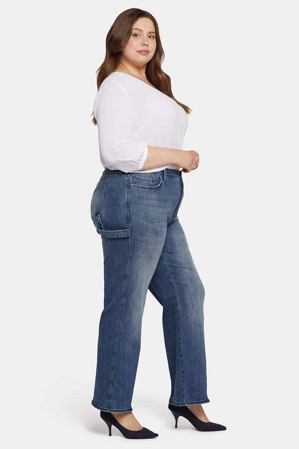 Nydj Teresa Wide Leg Jeans In Plus Size