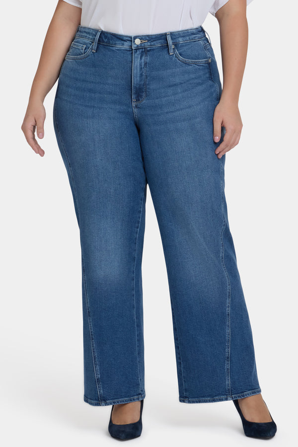 Nydj Teresa Wide Leg Jeans In Plus Size