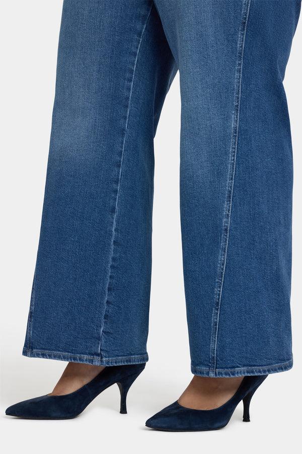 nydj Teresa Wide Leg Jeans In Plus Size