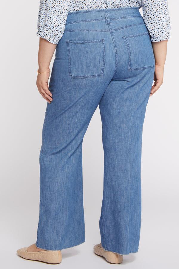 nydj Teresa Wide Leg Jeans In Plus Size