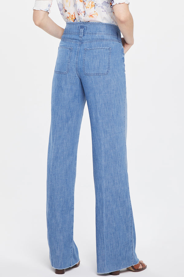 nydj Teresa Wide Leg Jeans In Tall