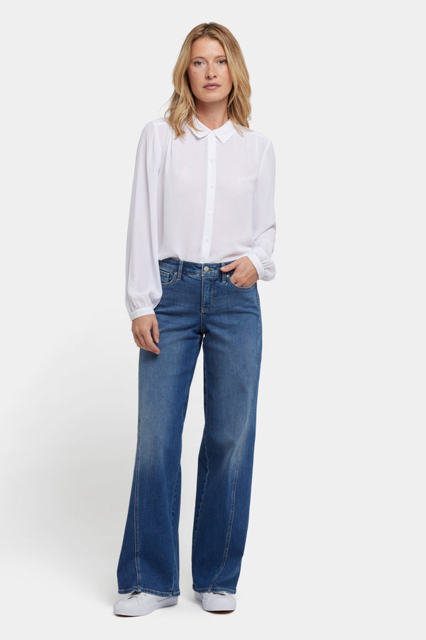 nydj Teresa Wide Leg Jeans