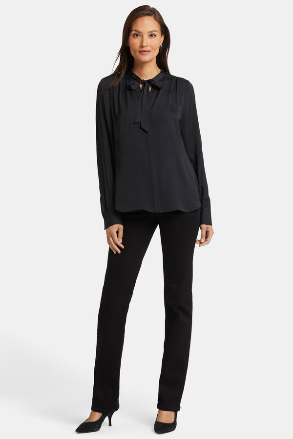 Nydj Tie-Neck Blouse