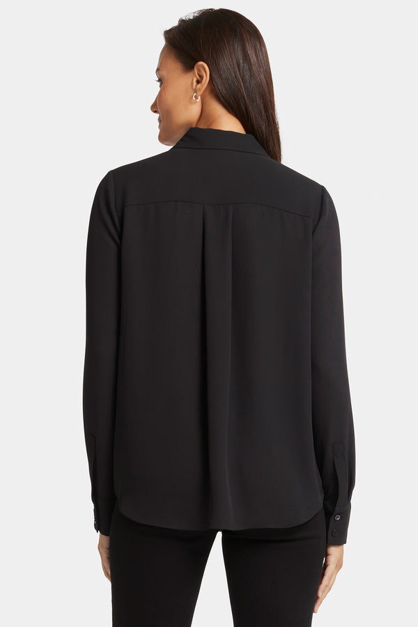 Nydj Tuxedo Blouse