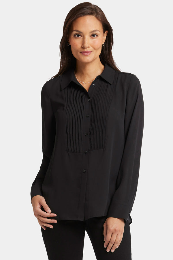 Nydj Tuxedo Blouse