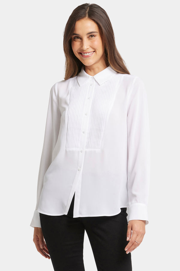 Nydj Tuxedo Blouse