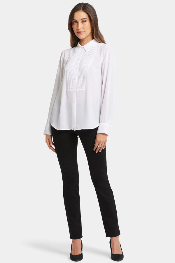 Nydj Tuxedo Blouse