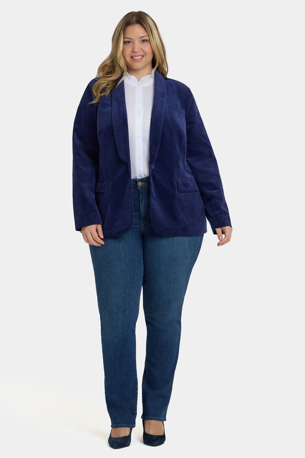Nydj Tuxedo Jacket In Plus Size