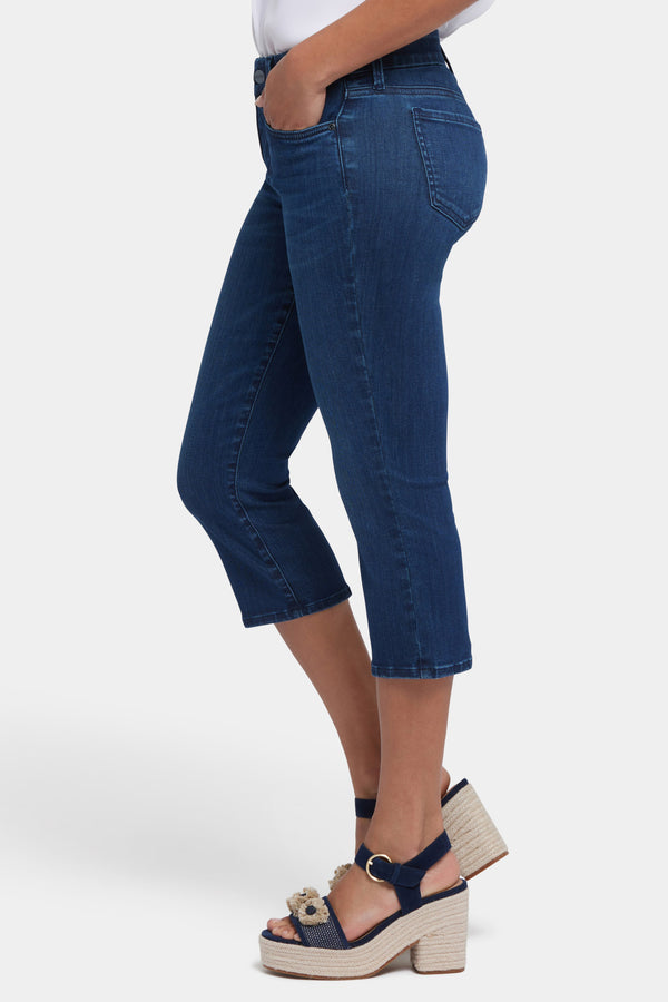 Nydj Waist-Match™ Marilyn Straight Crop Jeans